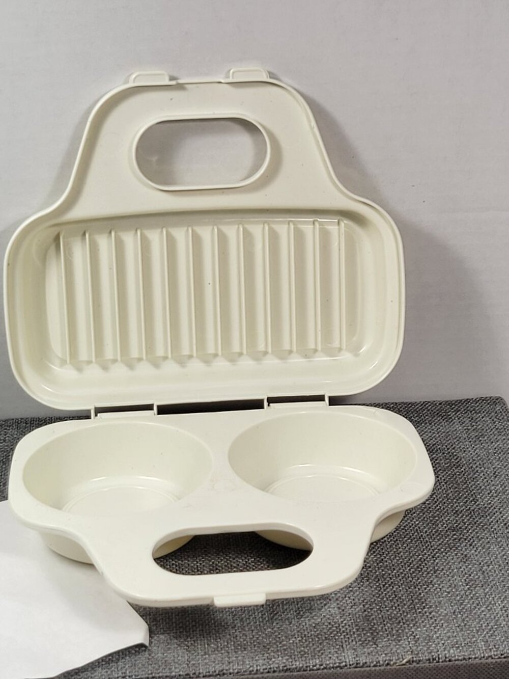 MIRACLE WARE by Progressive International Microwave 2-Egg Poacher